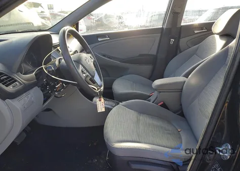 2017 Hyundai Accent Se z USA, uszkodzony, nr VIN KMHCT4AE4HU358689